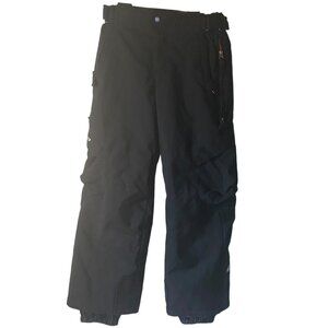 Descente DNA Junior 12 Black Ski Pants Snowboarding Youth‎ Unisex